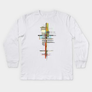 Wires - color Kids Long Sleeve T-Shirt